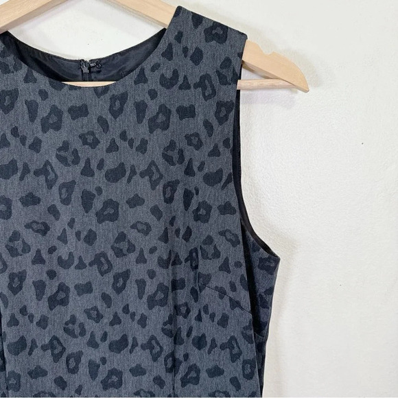 Nicole Miller Sleeveless Animal Printed  Sheath Dress - Picture 7 of 16